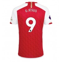 Fotballdrakt Herre Arsenal Gabriel Jesus #9 Hjemmedrakt 2023-24 Kortermet